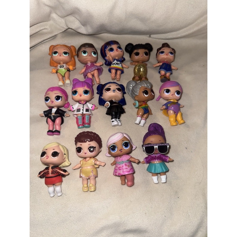 HUGE Lot LOL Surprise OMG 14‎ Dolls Mini